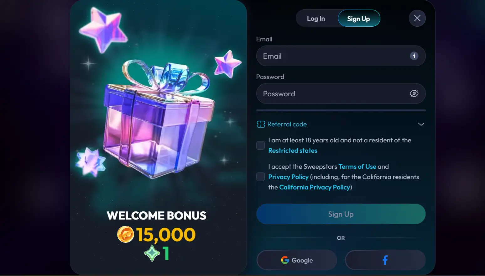 SweepStars Review for US Players 2026